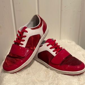 Red and white Creative Recreation Sneakers Size 9 Women